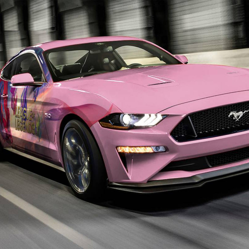 Ford Mustang LOL pain customization