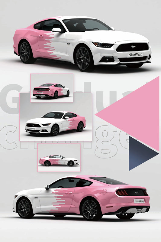 Customized by Ford Mustang White Powder