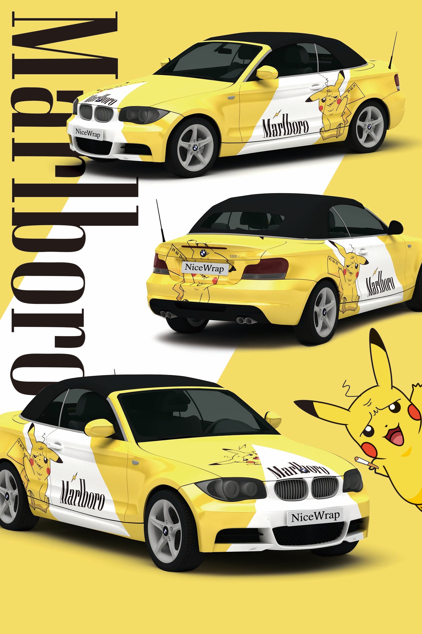 Customized by Pikachu - BMW