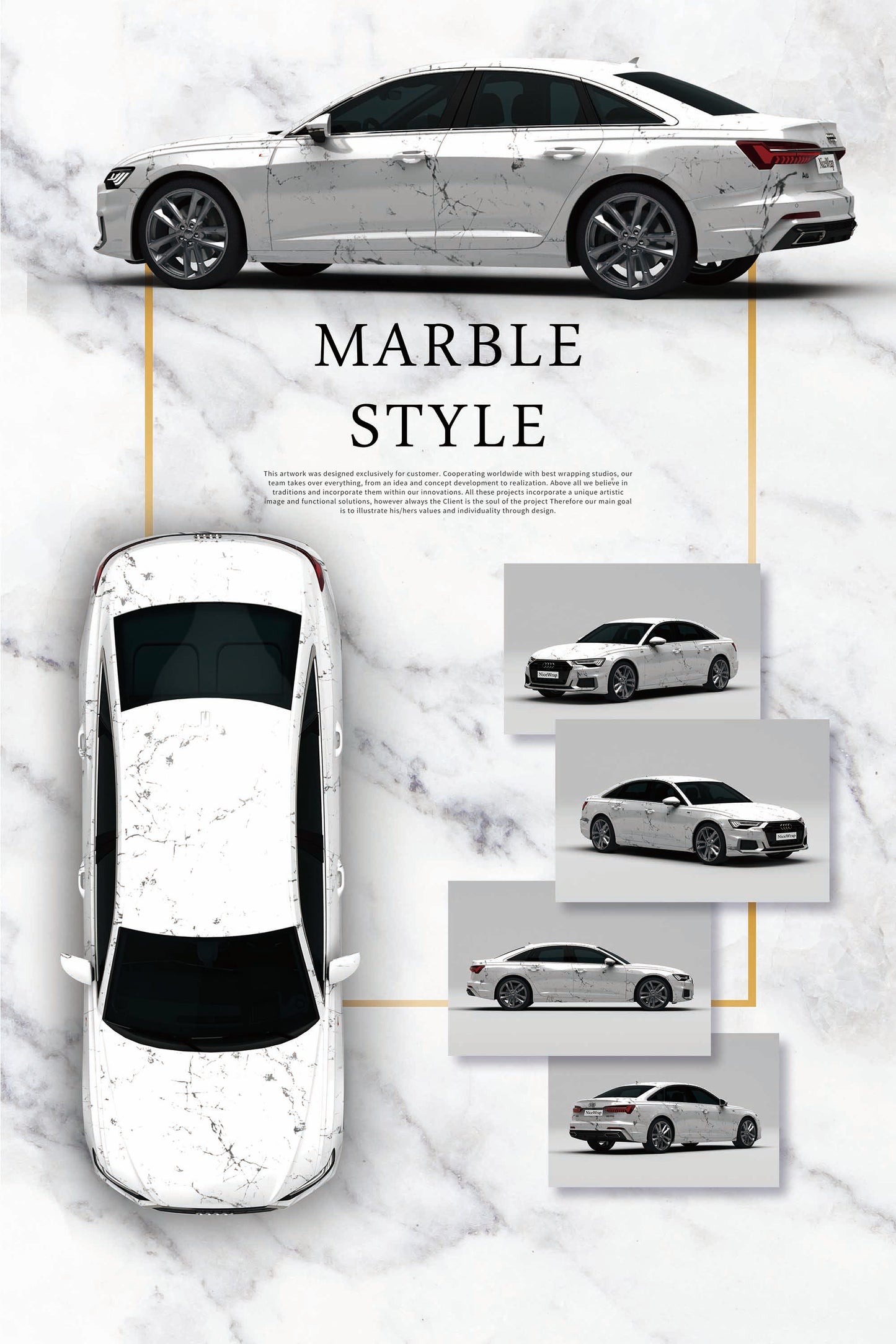 MARBLE STYLE AUDI