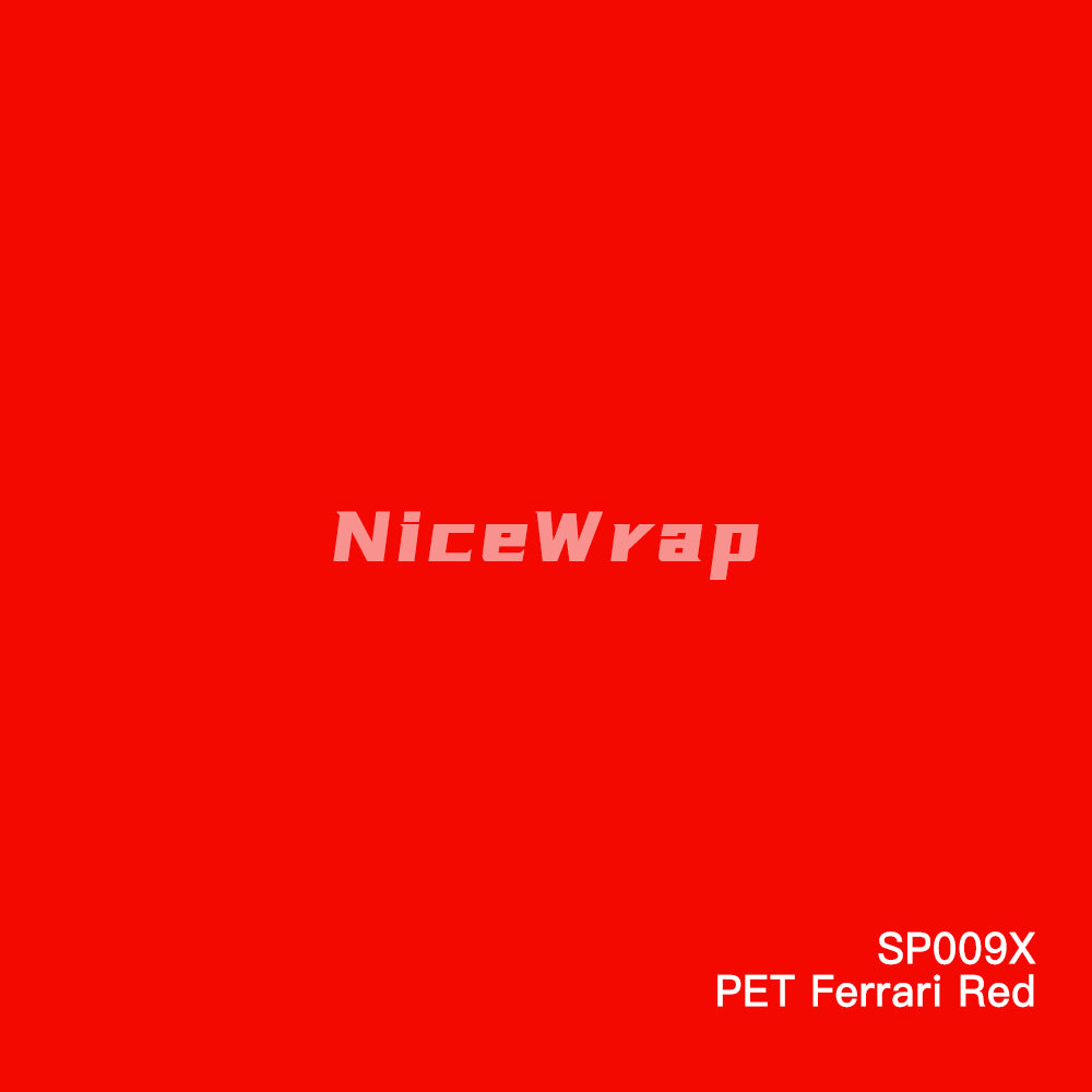 PET Ferrari Red