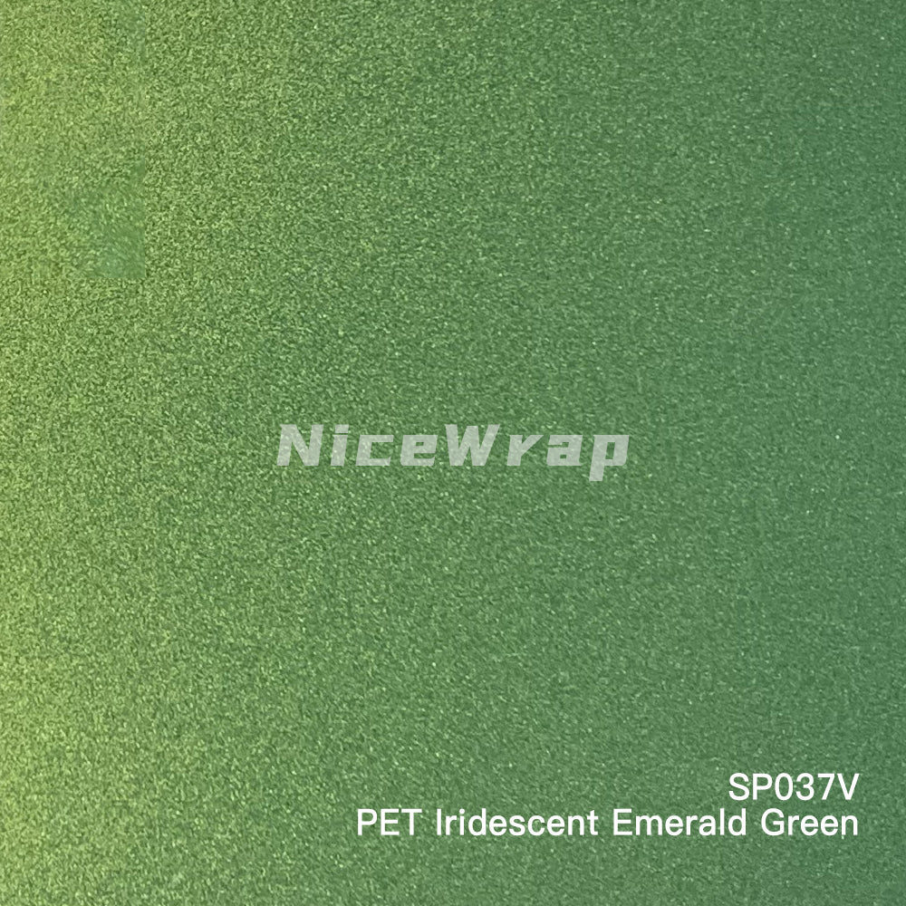 PET Iridescent Emerald Green