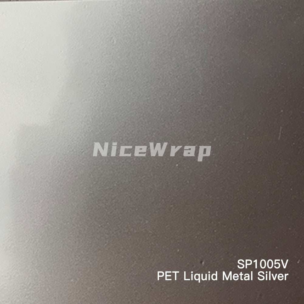 PET Liquid Metal Silver