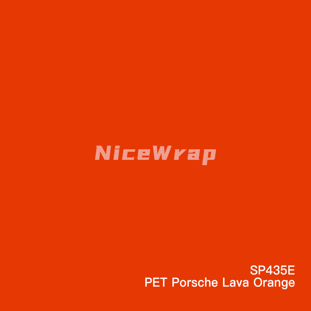 PET Porsche Lava Orange