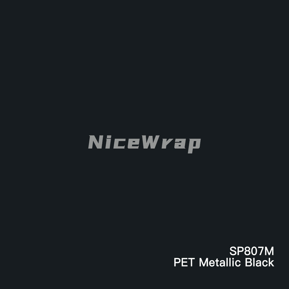 PET Metallic Black